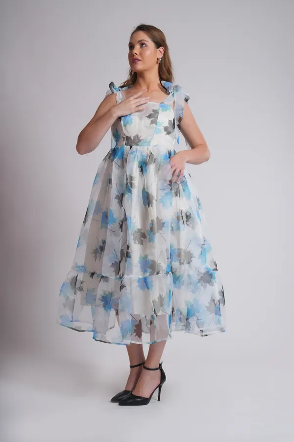 Women's_Pure_Cotton_Bloom_Dress_of_Black_Color_|_Comfortable_&_Elegant_Everyday_Wear