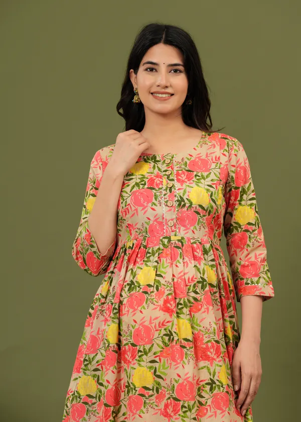 Women'S_Pure_Cotton_Printed_Maternity_Dress_Of_Multicolour_|_Comfortable_And_Elegant_Everyday_Wear