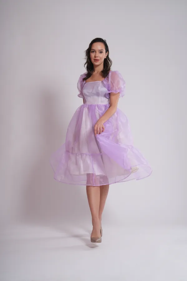 Women's_Pure_Cotton_Dress_of_Lavender_Color_|_Comfortable_&_Elegant_Everyday_Wear