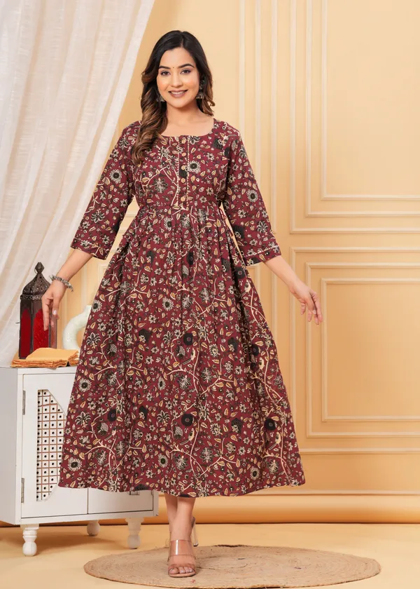 Women'S_Pure_Cotton_Printed_Maternity_Dress_Of_Multicolour_|_Comfortable_And_Elegant_Everyday_Wear