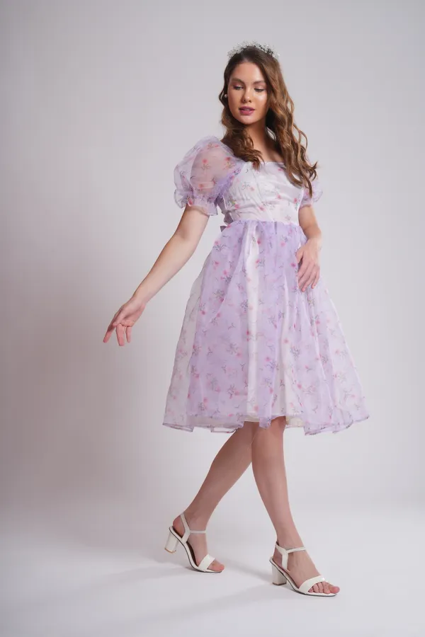 Women's_Pure_Cotton_Wishful_Dress_of_Light_Purple_Color_|_Comfortable_&_Elegant_Everyday_Wear