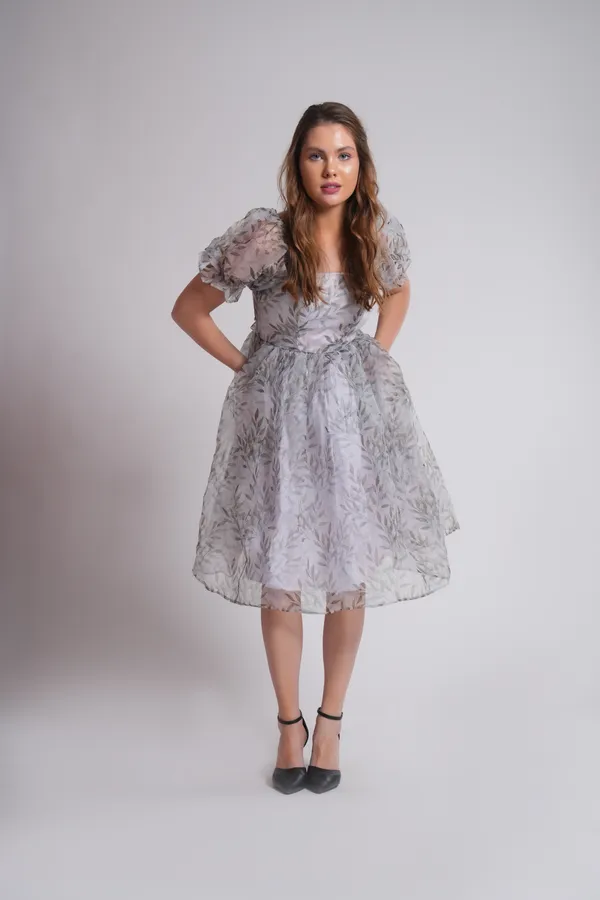 Women's_Pure_Cotton_Lucia_Dress_of_Grey_Color_|_Comfortable_&_Elegant_Everyday_Wear