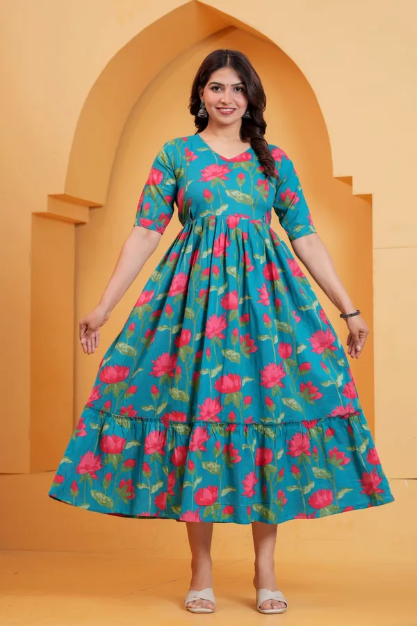 Women's_Pure_Cotton_Printed_Maternity_Kurti_of_Light_Blue_Color_|_Comfortable_&_Elegant_Everyday_Wear