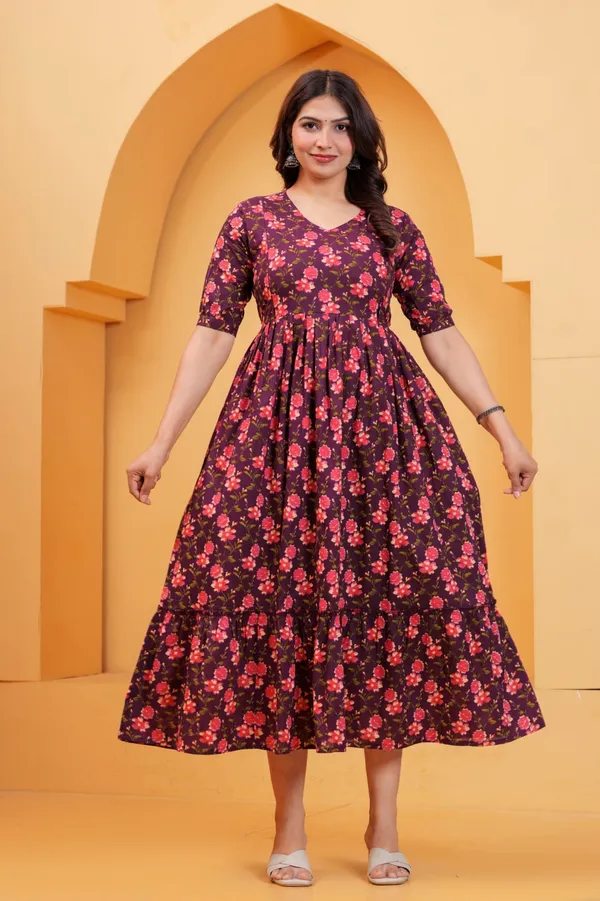 Women's_Pure_Cotton_Printed_Maternity_Kurti_of_Red_Color_|_Comfortable_&_Elegant_Everyday_Wear