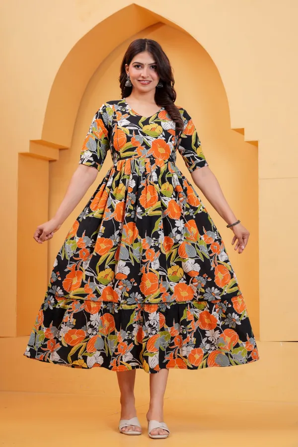 Women's_Pure_Cotton_Printed_Maternity_Kurti_of_Black_Color_|_Comfortable_&_Elegant_Everyday_Wear