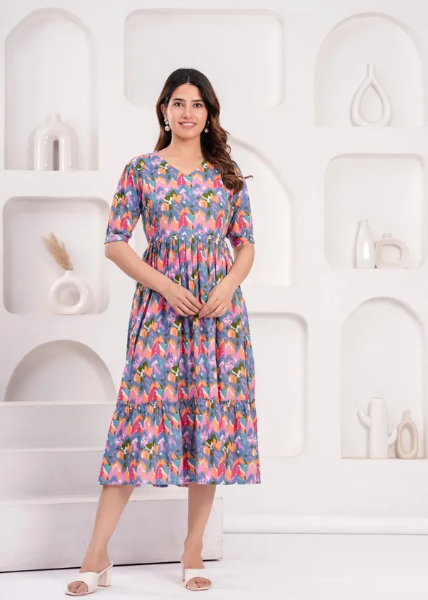 Women's_Pure_Cotton_Printed_Maternity_Kurti_of_Purple_and_Pink_Color_|_Comfortable_&_Elegant_Everyday_Wear