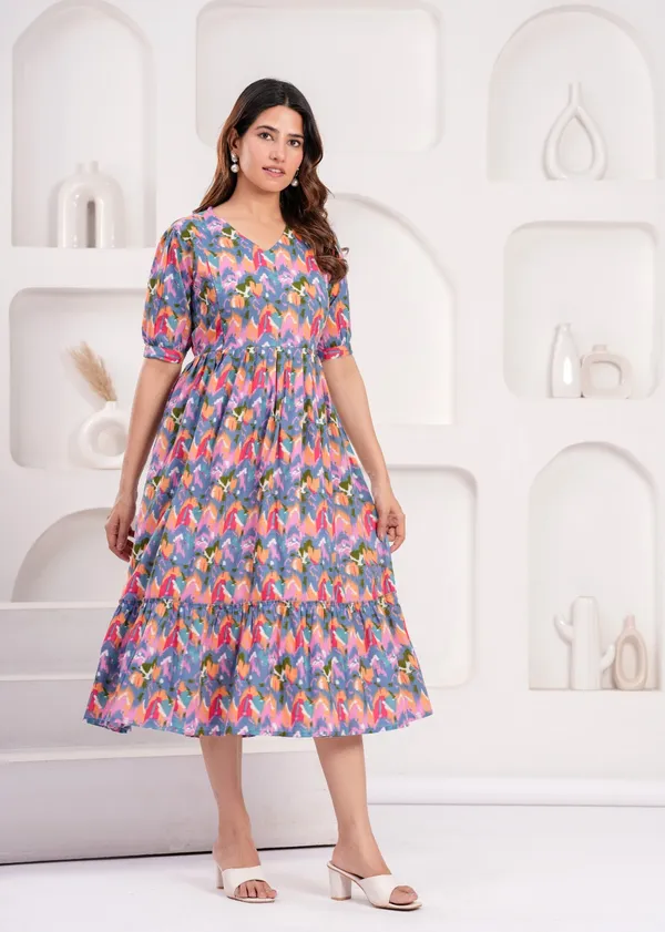 Women's_Pure_Cotton_Printed_Maternity_Kurti_of_Purple_and_Pink_Color_|_Comfortable_&_Elegant_Everyday_Wear