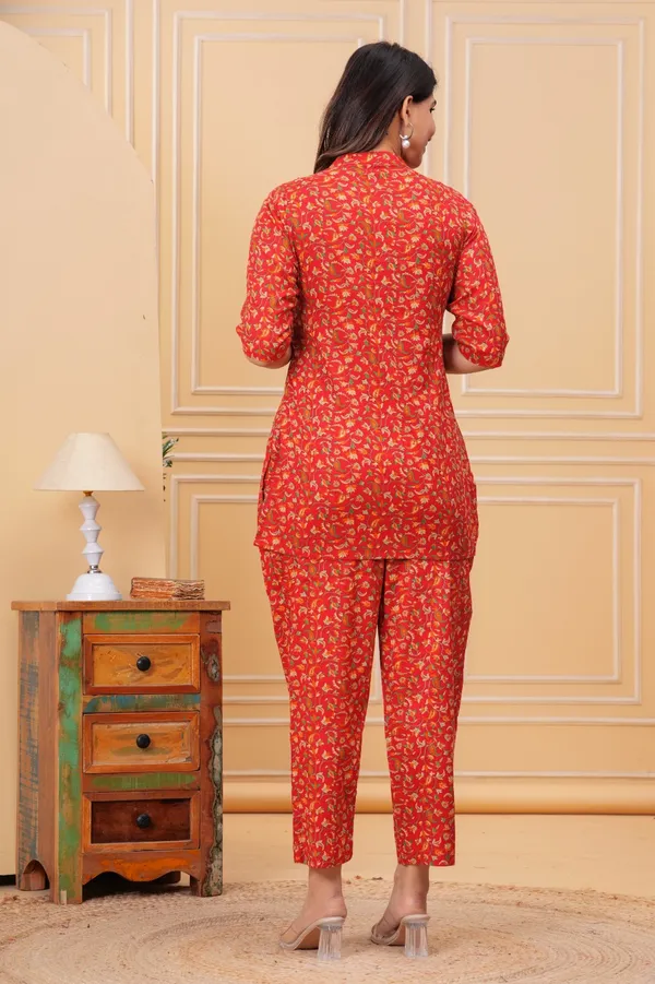 Women's_Pure_Cotton_Printed_Maternity_Co-ord_Set_of_Red_Color_|_Comfortable_&_Elegant_Everyday_Wear