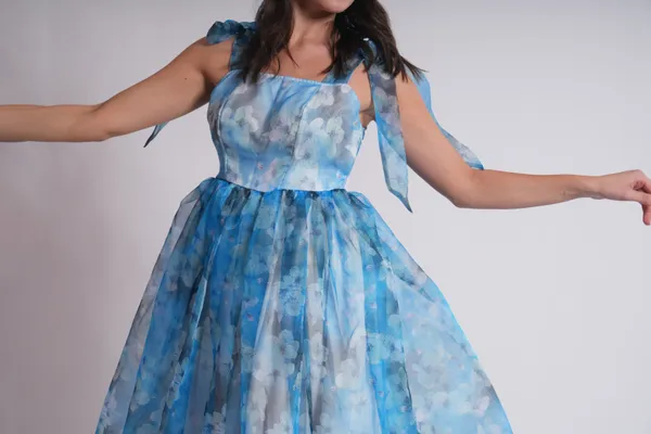 Women's_Pure_Cotton_Penelope_Dress_of_Blue_Color_|_Comfortable_&_Elegant_Everyday_Wear