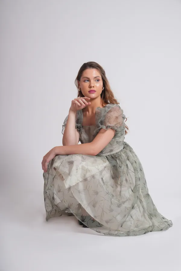 Women's_Pure_Cotton_Eldoris_Dress_of_Light_Grey_Color_|_Comfortable_&_Elegant_Everyday_Wear