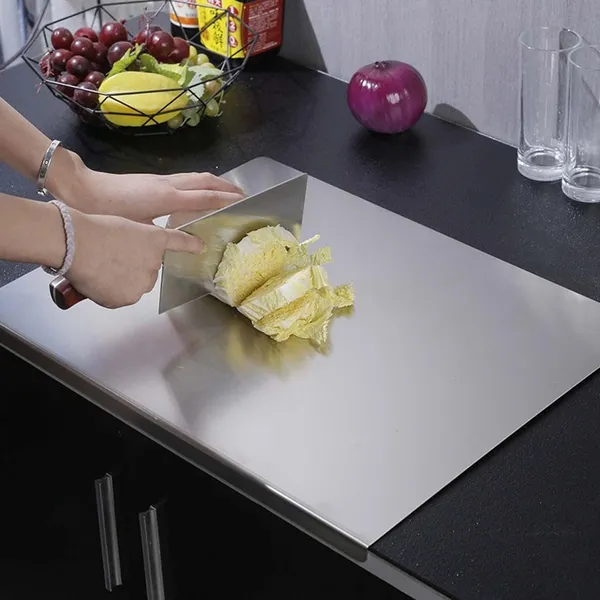 Silver_Stainless_Steel_Kitchen_Vegetable_Cutting_Board,_Metal_Board,_Steel_Vegetable_Cutter_Board,_Durable_Chopping_Board_(41Cm_X_31Cm)
