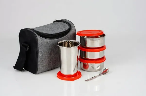 Red_Stainless_Steel_Lunch_Box_Set_With_Insulated_Carry_Bag_,_3_Round_Containers_And_Stainless_Steel_Glass_With_Red_Leak-Resistant_Lids_&_Spoon_,_For_Office,_School,_Travel