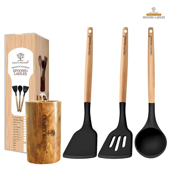 Silicone_Spatula_Set_With_Wooden_Handle