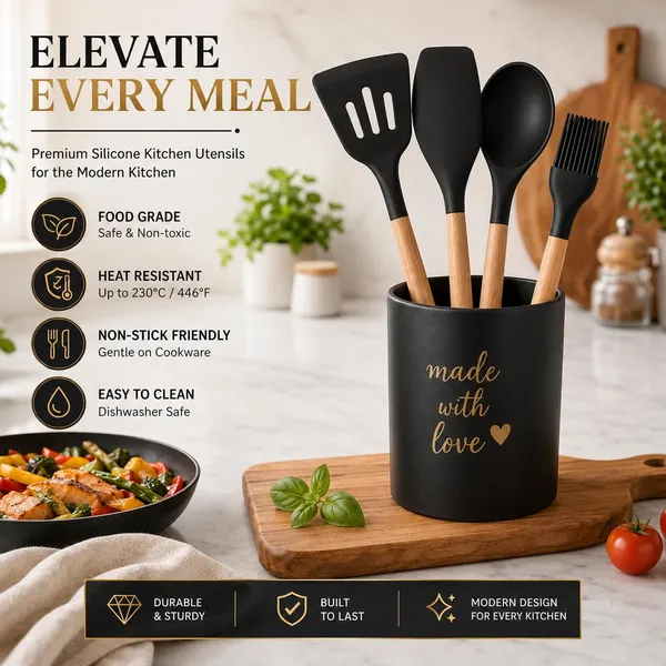 Silicone_Kitchen_Utensils_Set_With_Wooden_Handle