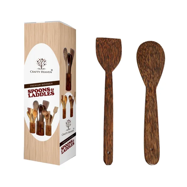 Brown_Coconut_Wooden_Spatula_For_Cooking_Handmade_Kitchen_Utensils_Include_Frying_Spatula_Chapati_Nonstick_Safe_(Set_Of_2)