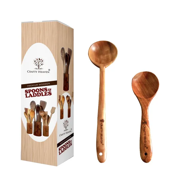 Light_Brown_Natural_Handmade_Cooking_Spoon_Neem_Wood_Non_Toxic_Spoons_Kitchen_Tools_Gift_(Set_Of_2)
