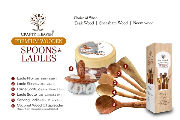 Light_Brown_Neem_Wood_Kitchen_Utensils_(Set_Of_6)