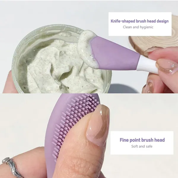 DeeperDots_Silicone_Skincare_Applicator_Stick_|_Hygienic_Mask_&_Cream_Tool