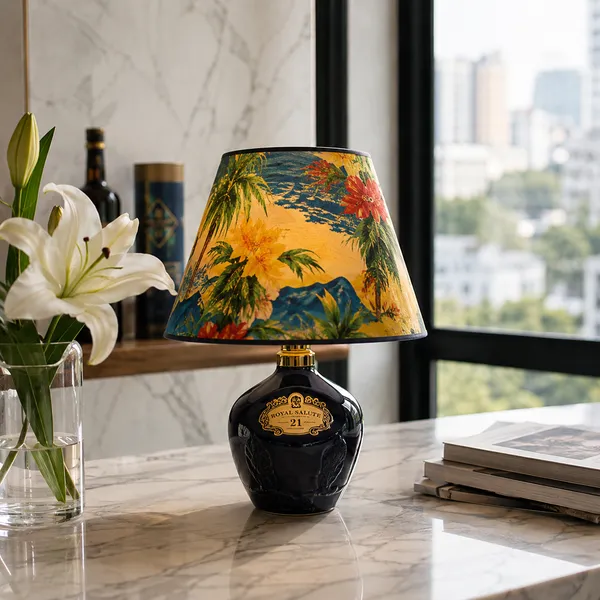 Upcycled_Royal_Salute_750ML_Bottle_Table_Lamp_
