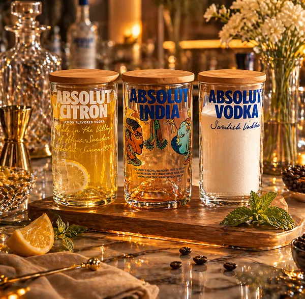 Upcycled_Absolut_Vodka_Bottle_Storage_Jars_–_Set_of_3_|_550_ML_Each_|_Made_from_Absolut®_Bottles