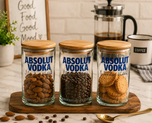 Upcycled_Absolut_Vodka_Bottle_Storage_Jars_–_Set_of_3_|_550_ML_Each_|_Made_from_Absolut®_Bottles