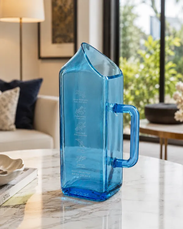 Light_Blue_Bombay_Sapphire_Jug_With_Handle