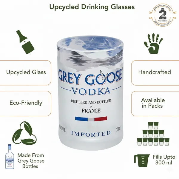 Upcycled_Grey_Goose®_Bottle_Glasses_–_Set_of_4_|_350_ML_Each