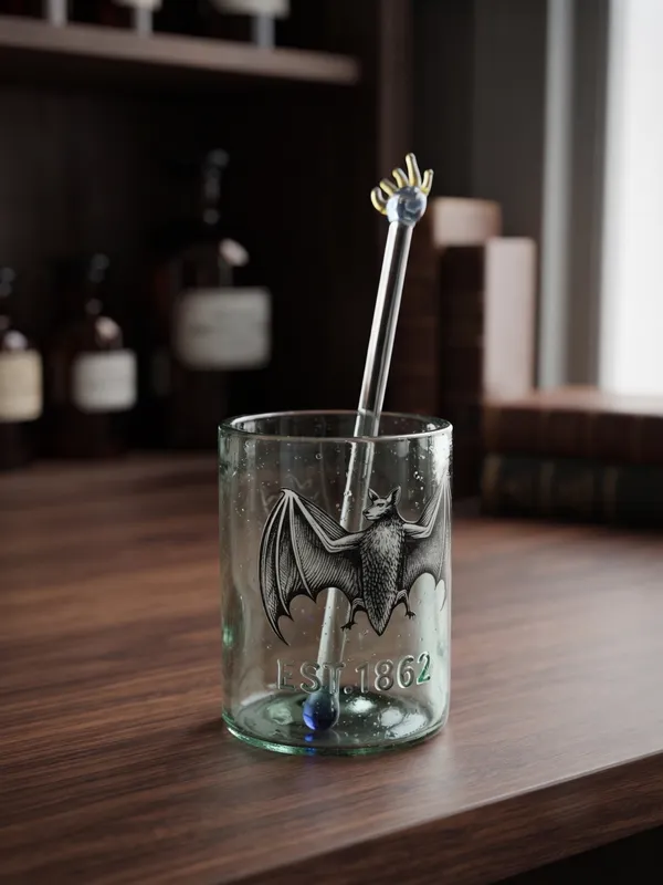 Handcrafted_Glass_Hand-Top_Cocktail_Stirrer,_8_Inch_-_Set_of_6