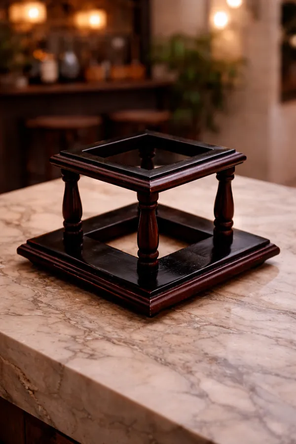 Handcrafted_Wooden_Base_for_Hookah_&_Upcycled_Lamps