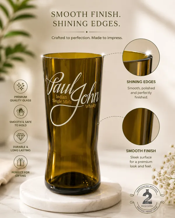 Upcycled_Olive_Green_Bottle_Tall_Glass_–_Single_|_650_ML_|_Made_from_Paul_John®_Bottle