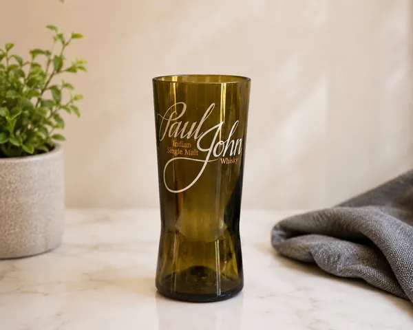 Upcycled_Olive_Green_Bottle_Tall_Glass_–_Single_|_650_ML_|_Made_from_Paul_John®_Bottle