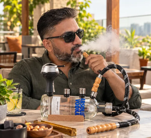 Upcycled_Absolut®_Vodka_Bottle_Hookah_|_Slanted_Design_|_Complete_Hookah_Set_|_Made_from_Original_Absolut®_Bottle