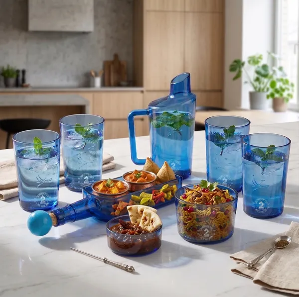 The_Antique_Blue_Luxury_Entertaining_Set_-_Tall_Glasses_Antiquity_Serveware_Set