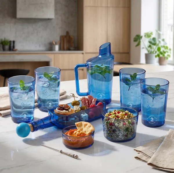 The_Antique_Blue_Luxury_Entertaining_Set_-_Tall_Glasses_Antiquity_Serveware_Set