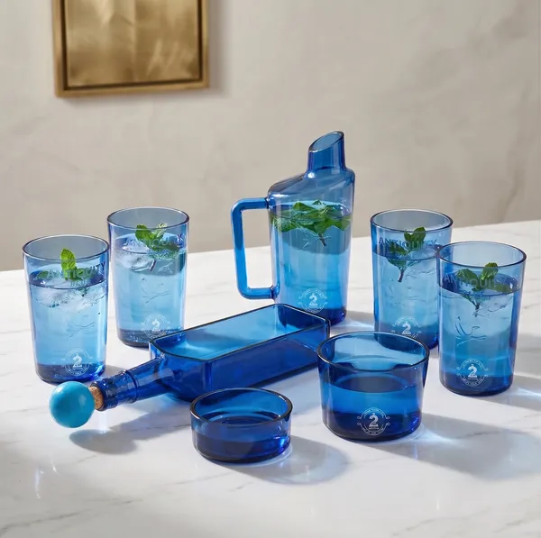 The_Antique_Blue_Luxury_Entertaining_Set_-_Tall_Glasses_Antiquity_Serveware_Set