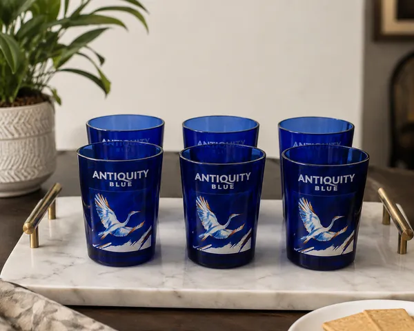 Upcycled_Blue_Bottle_Glasses_–_Set_of_6_|_550_ML_|_Made_from_Antiquity_Blue®_Bottles