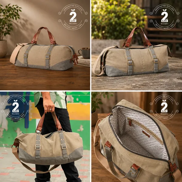 Upcycled_Canvas_Duffel_Travel_Bag_–_Brown