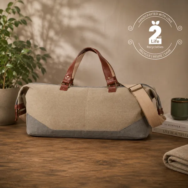 Upcycled_Canvas_Duffel_Travel_Bag_–_Brown