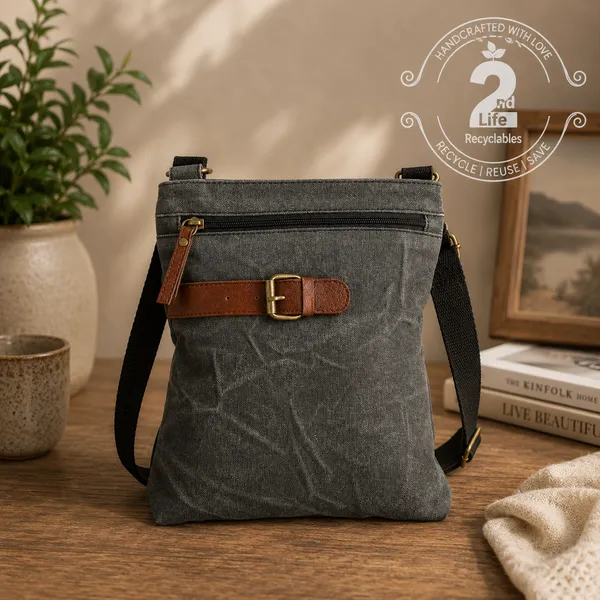 Upcycled_Canvas_Messenger_Crossbody_Bag_–_Grey