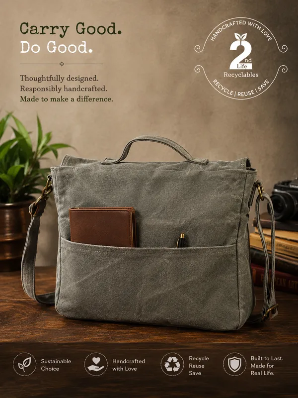 Upcycled_Canvas_Messenger_Laptop_Bag_-_Vintage_Grey