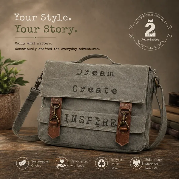 Upcycled_Canvas_Messenger_Laptop_Bag_-_Vintage_Grey