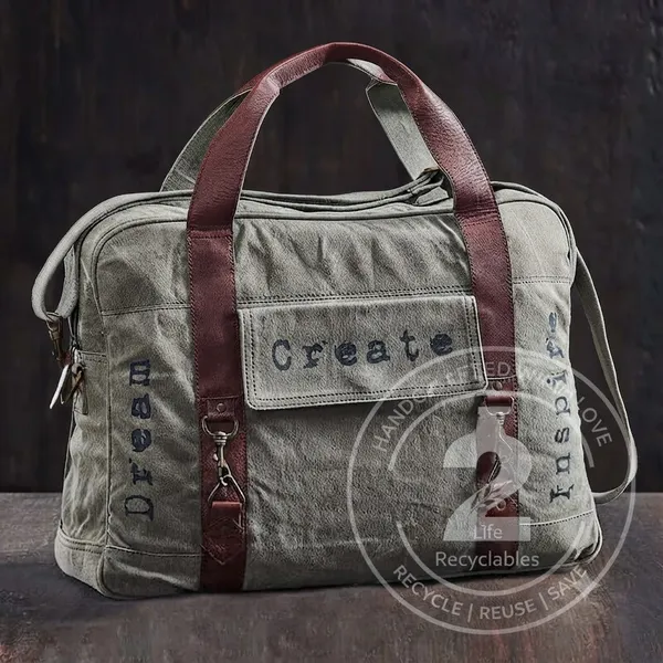 Upcycled_Canvas_Travel_Duffel_Bag