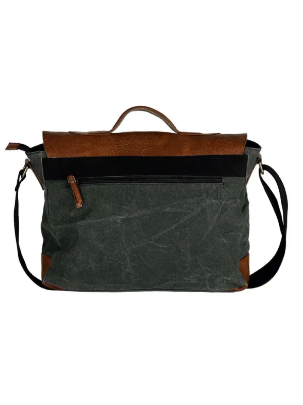 Upcycled_Canvas_Vintage_Laptop_Backpack_–_Grey