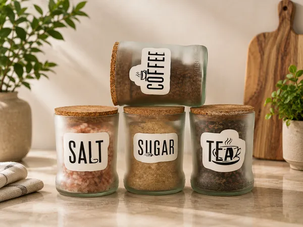 Upcycled_Glass_Storage_Jars_with_Cork_Lids_–_Set_of_4_|_500_ML_Each