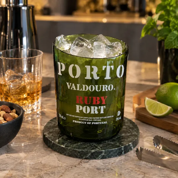 Upcycled_Green_Bottle_Ice_Jar_|_Made_from_Porto_Valdouro®_Bottle