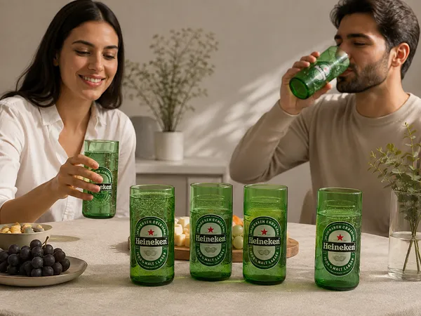 Upcycled_Green_Bottle_Slim_Glasses_–_Set_of_6_|_250_ML_|_Made_from_Heineken®_Bottles