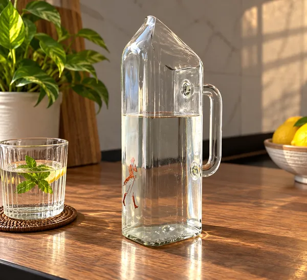 Upcycled_Johnnie_Walker®_Glass_Water_Jug_|_650_ML_|_Made_from_Original_Johnnie_Walker®_Bottle