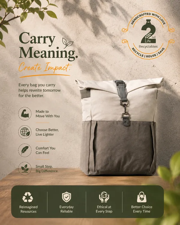 Upcycled_Urban_Rolltop_Backpack_–_Ice_Grey_Edition