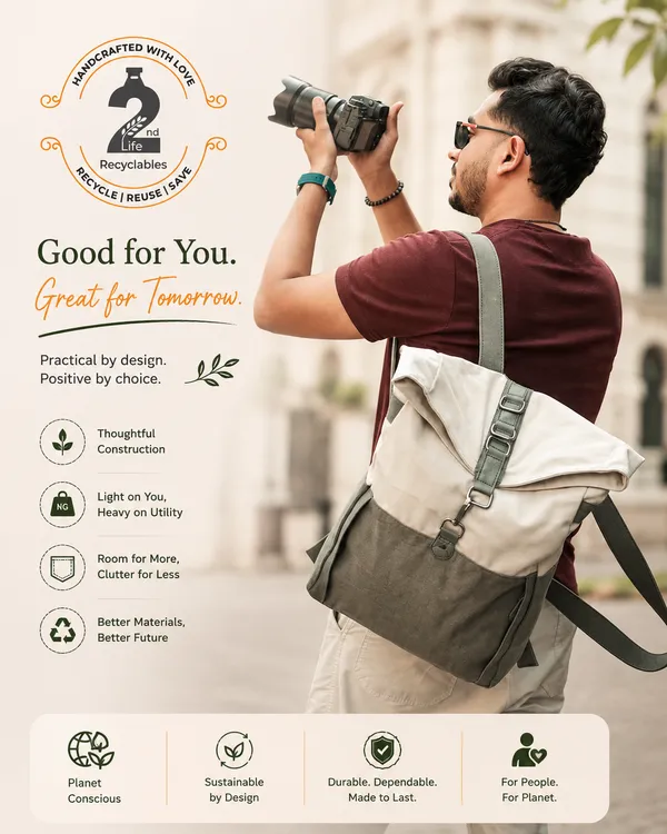 Upcycled_Urban_Rolltop_Backpack_–_Ice_Grey_Edition