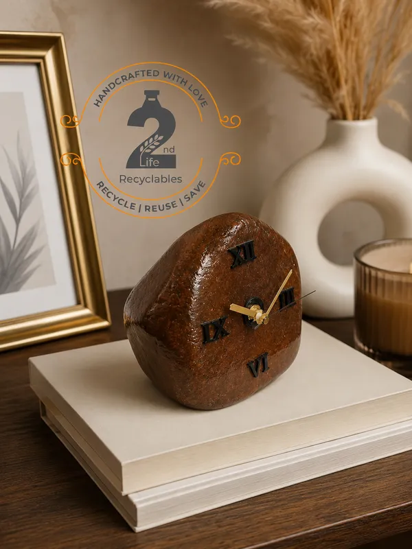 Upcycled_Natural_River_Stone_Clock_-_Natural_Earth_Brown